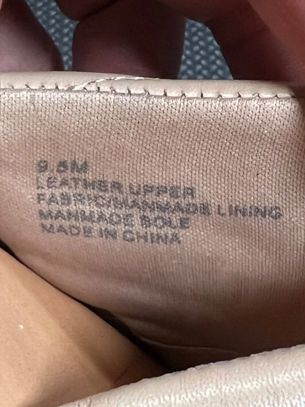 Gianni Bini Tan Quilted Slide Sandals Espadrille Platform Size 9.5M Leather Uppe - Picture 5 of 5